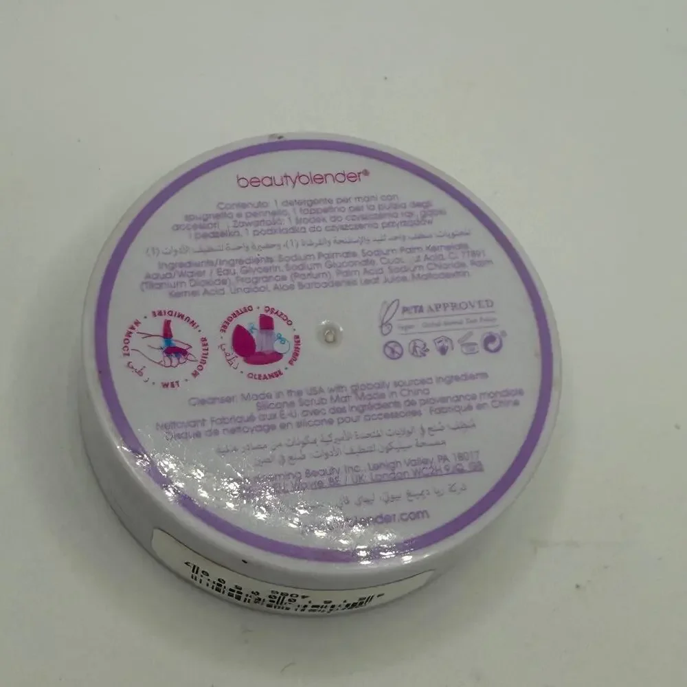 Beautyblender Blendercleanser Solid Lavender + Silicone Scrub Mat 28g